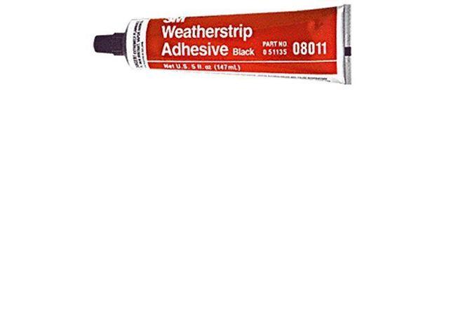 3M Weatherstrip Adhesive Black, 08011