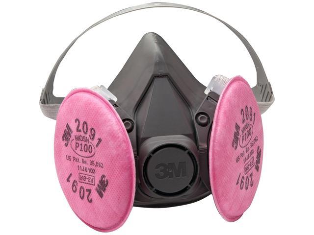 Photo 1 of 3M/COMMERCIAL TAPE DIV.  3M™ Half Facepiece Respirator 6000 Series, Reusable, Medium 70070614436