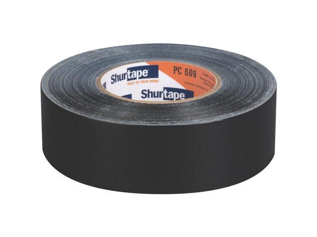 Shurtape Black Duct Tape 2 x 60 Yards (48 mm x 55 m) - General Purpose  High Tack