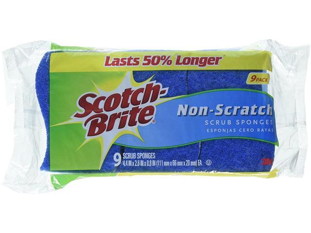 Photo 1 of 3M Scotch Brite 9 Pack Non-Scratch Scrub Sponges