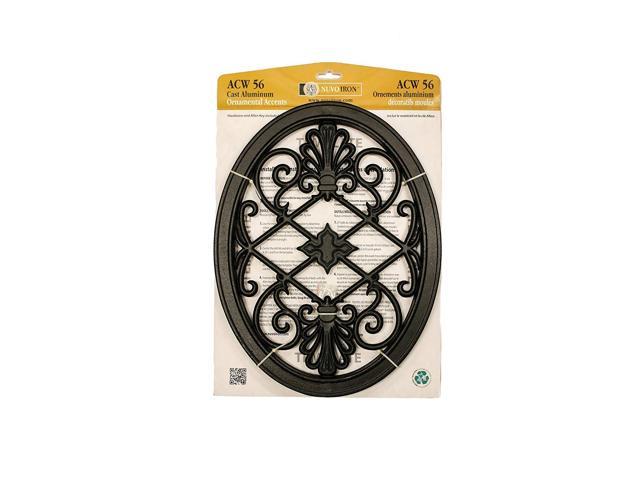 Garden Nuvo Iron Oval Decorative Insert For Fencing Gates ACW56 Home 
