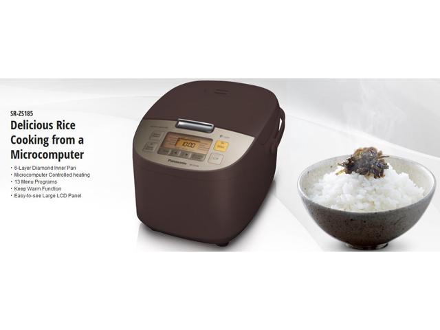 rice cooker panasonic sr zs185