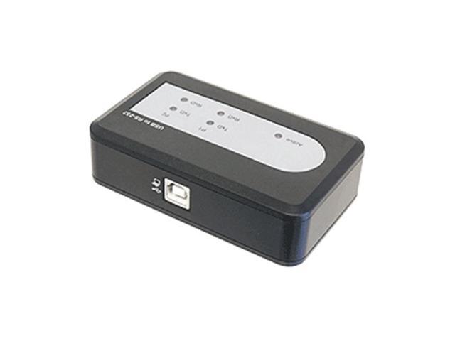 SIIG ID-SC0611-S1 2-Port Industrial USB to RS-232 Serial Adapter Hub
