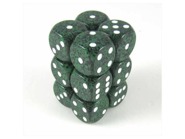 Chessex Speckled dice set Lotus set of 12 standard dice set 16mm 