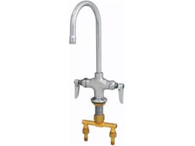 T S Brass 02 0300 T S Double Pantry Faucet Newegg Com