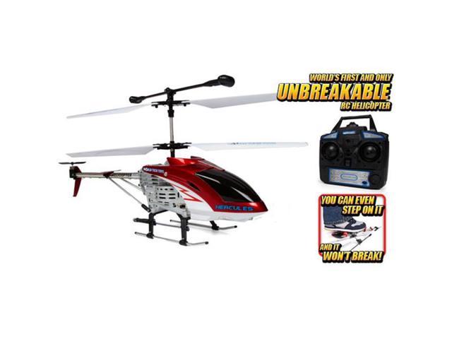 Hercules UNBREAKABLE 3.5CH RTF RC Helicopter Red Blue Yellow 