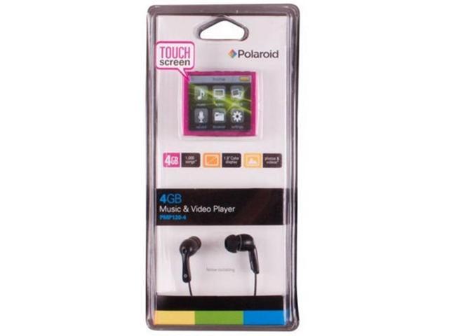 Polaroid PMP120-PK 4GB Mini Touch Screen MP4 - Pink - Newegg.com