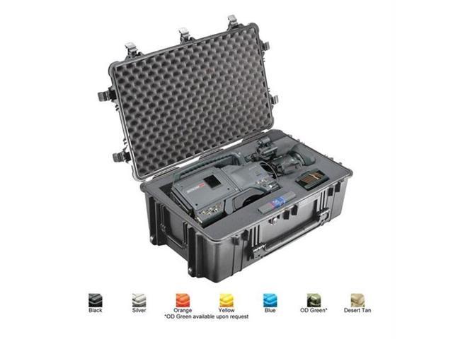 Pelican Products 1690 Transport Case with Padded Dividers, Black ...
