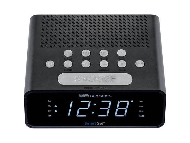 Emerson SmartSet ER100101 Desktop Clock Radio 