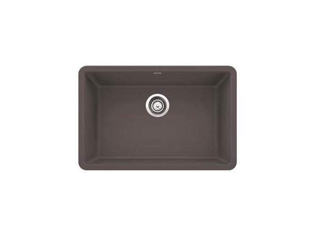 Photo 1 of Blanco Single Bowl Silgranit Undermount Kitchen Sink, Cinder
