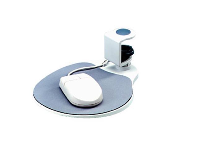 Aidata Under Desk Mouse Platform Ergonomic Swivel Mouse Pad Desktop Accessory
