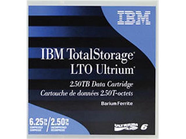 IBM LTO Ultrium 6 Data Cartridge (00V7590) - 2.5TB/6.25TB Native/Compressed Capacity