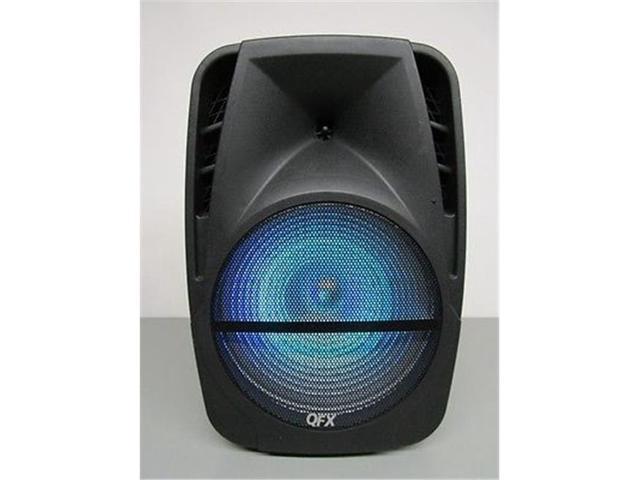 qfx 15 portable bluetooth party speaker