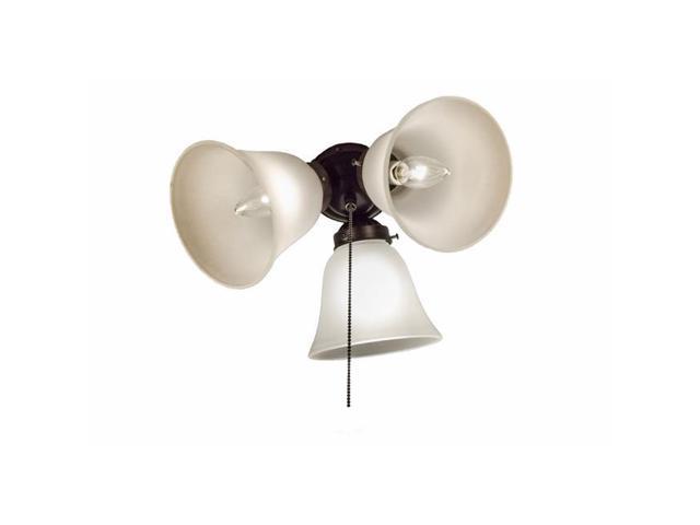 Maxim Fkt207ftoi 6 25 In 3 Light Ceiling Fan Light Kit With Wattage Limiter Oil Rubbed Bronze