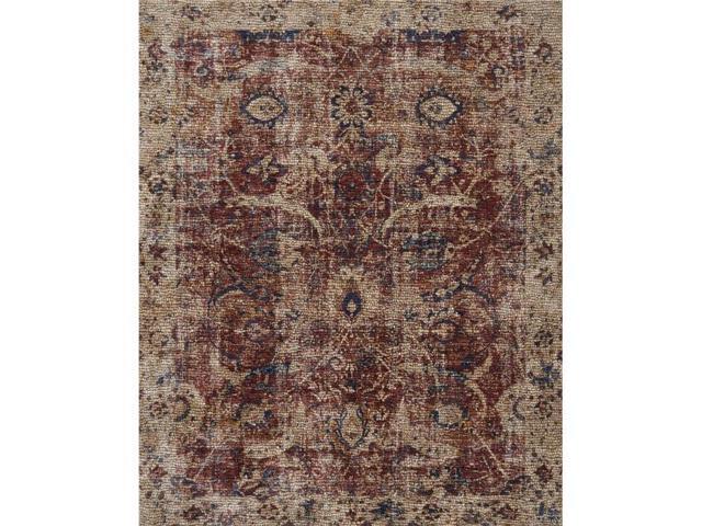 Loloi Rugs Porcpb 08rebe7aa0 Porcia Area Rug Red Beige 7 Ft 10 In X Newegg Com