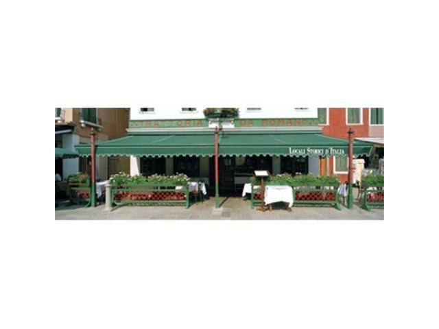 Panoramic Images PPI111458L Facade of a restaurant  Burano  Venice  Veneto  Italy Poster Print by Panoramic Images - 36 x 12