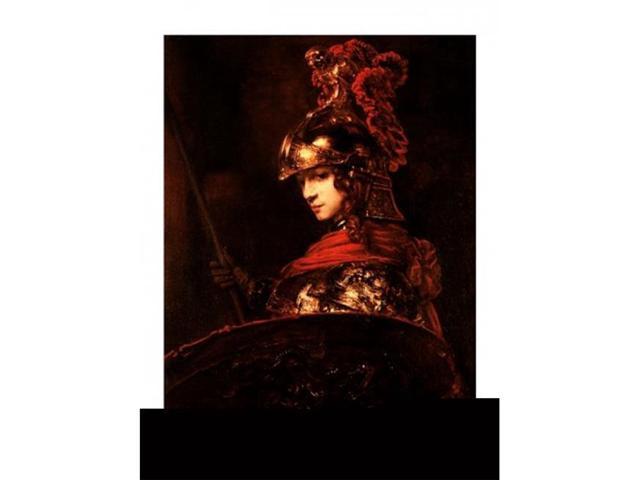 Posterazzi Balxir1715 Pallas Athena Or Armored Figure Poster Print By Rembrandt Van Rijn 18 X 24 In Newegg Com