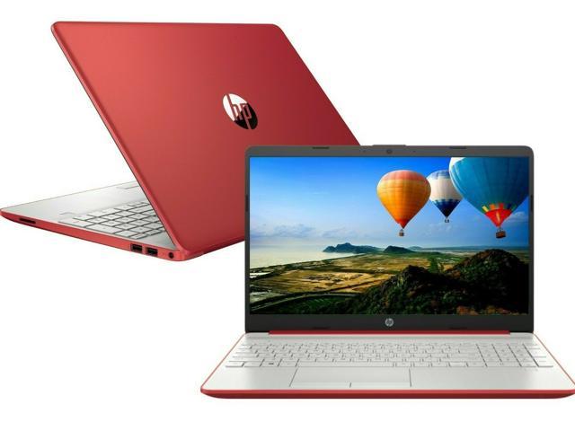 NEW HP 15.6" Notebook Intel Quad Core (up to 2.7GHz) 500GB HDD Webcam BT Windows 10 - Red