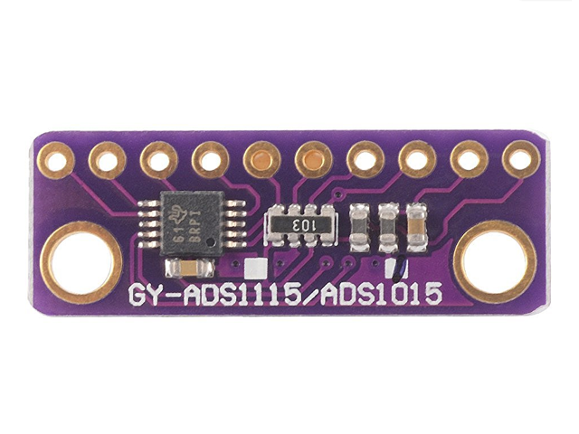 Kits De Développement Semiconducteurs Transistors Ads1015 Adc I2c 12 Bits Amplificateur 9273