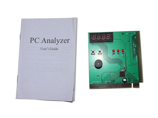 4-Digit Card PC Analyzer Diagnostic Motherboard POST Tester Computer PC PCI ISA