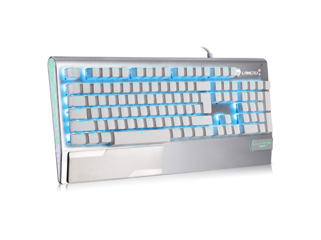 LED Backlight Illuminated Mechanical Gaming Keyboard LANGTU X1000 104 Keys Anti-Ghosting
