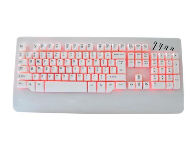 white light up keyboards