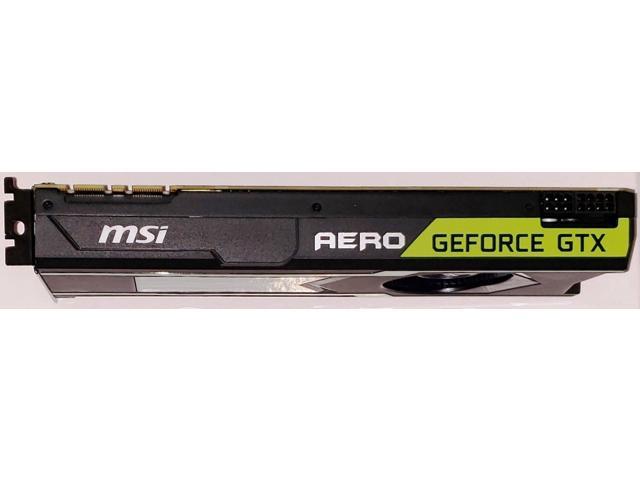MSI GTX 1080 TI AERO 11G GeForce GTX 1080 Graphic Card - 1.48 GHz 