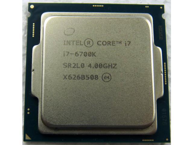 Intel Core i7-6700K 8M Skylake SR2L0 Quad-Core 4.0 GHz LGA 1151 91W Desktop  TRAY Processor CM8066201919901 with Intel HD Graphics 530 => CPU ONLY, NO  