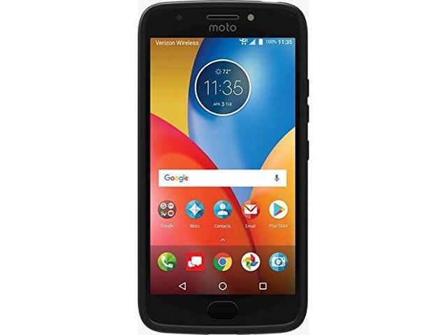 Verizon Matte Silicone Case for Moto E4 Plus - Black