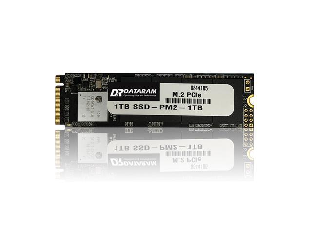 DATARAM SSD 1TB, PCIe M.2 2280 Internal Solid State Drive, PCIe 3.0 x4 NVMe  8Gb/s Interface High Speed Read & Write