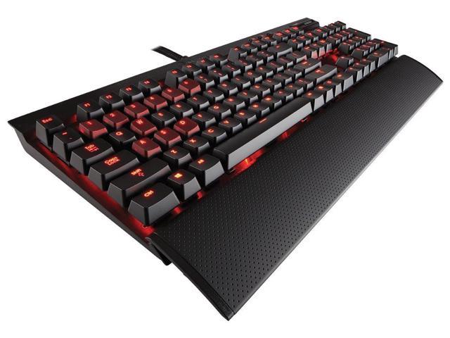 Corsair Certified CH-9000115-NA Gaming K70 Mechanical Gaming Keyboard - Red LED - Cherry MX Blue