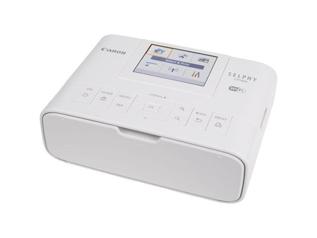 Canon Selphy CP1300 Compact Photo Printer White + KP-108IN Selphy
