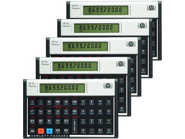 Calculatrice HP 12C Platinum ️ à partir de 49,95