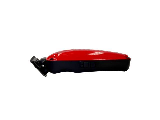 BabylissPRO Red LoPROFX Cordless Clipper FX825RI & Trimmer FX726RI with  4-in-1 TurboJet Air Duster