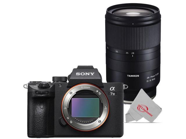 Sony Iii Full Frame Mirrorless Digital Camera With Tamron 28 75mm F 2 8 Di Iii Rxd Lens For Sony E Newegg Com