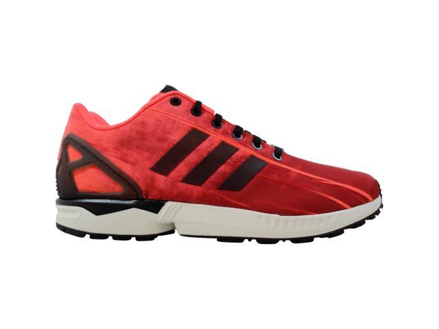 adidas zx flux red and black