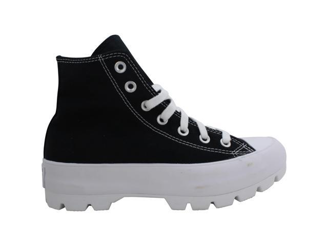 Photo 1 of Converse Chuck Taylor All Star High Lugged Black/White/Black 565901C s Size 7.5 Medium