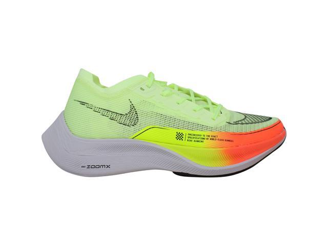 CU4111-700 Nike ZoomX Vaporfly Next% 2 Yellow Orange Bright Neon Green