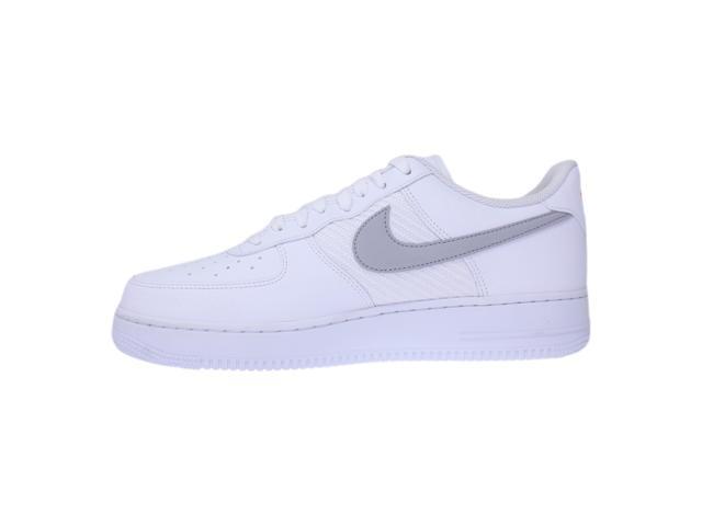 Nike Air Force 1 '07 Men's Size 11.5 White Wolf Grey Picante Red  FD0666-100 NEW