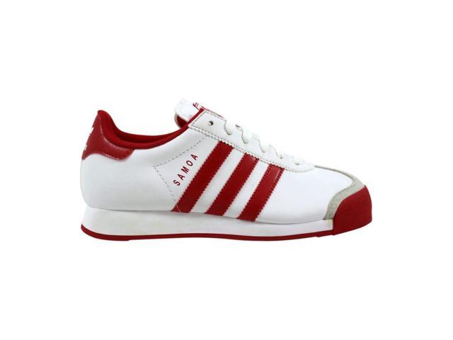 all red adidas samoa