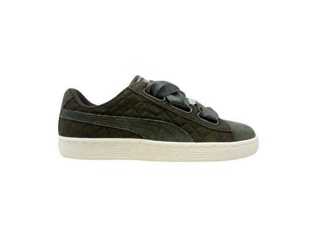 puma heart olive