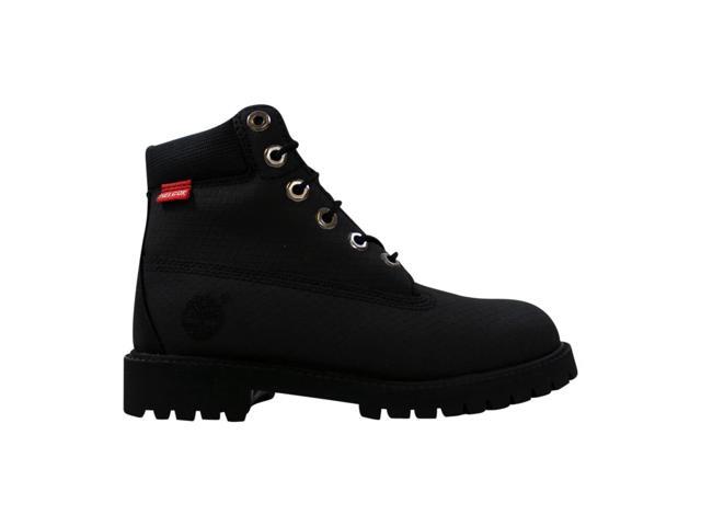 all black timberlands grade school