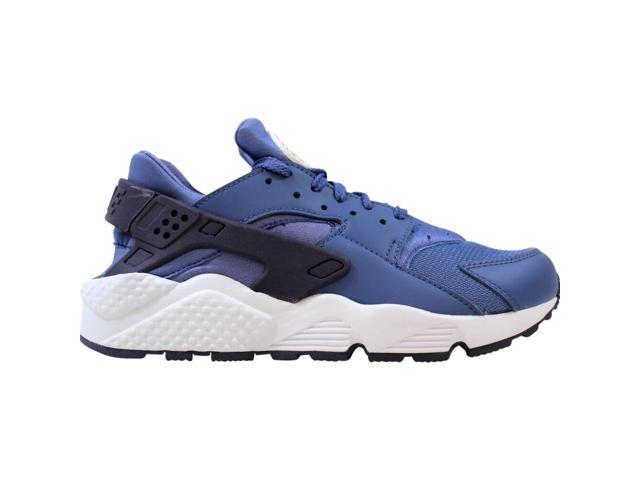 blue and chrome huaraches