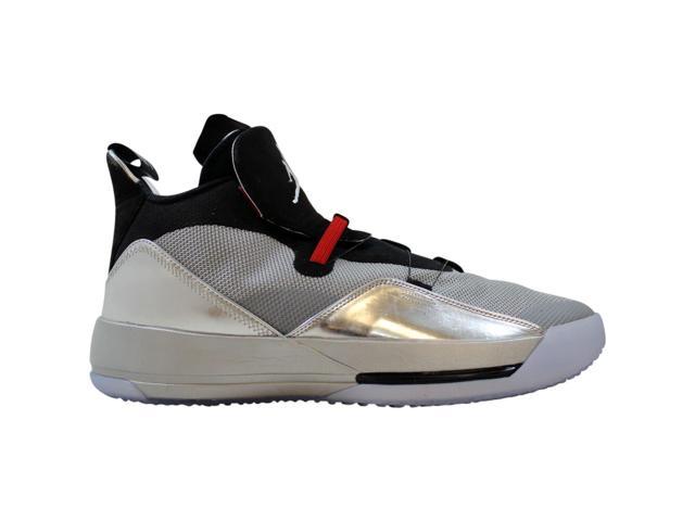 Nike Air Jordan Xxxiii 33 All Star Metallic Silver Black Aq80 005 Men S Size 17 Newegg Com