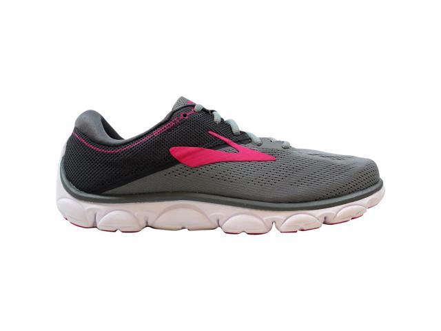 brooks grey and pink