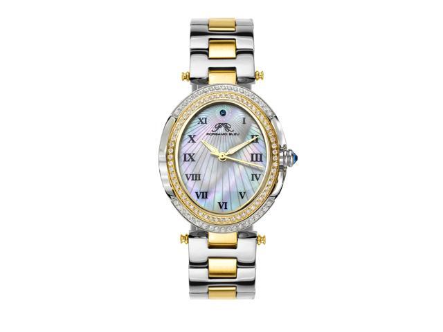porsamo bleu women's south sea oval crystal watch