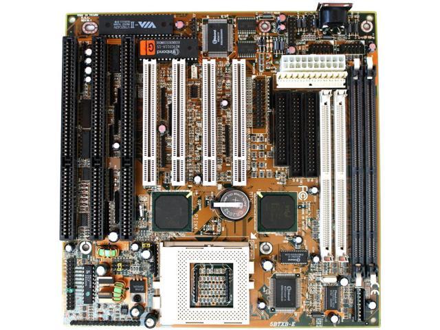 MB, 5BTXB-E REV.0.1, 3X ISA, 4X PCI, SCKT 7 W/ S/P CABLES