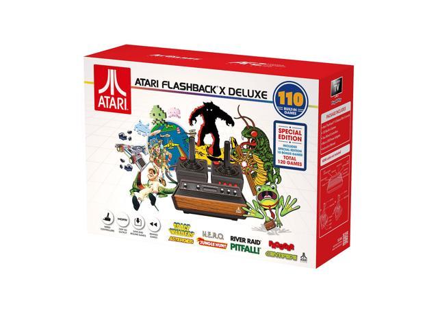 Atari Flashback X Deluxe Retro Console 120 Built In Games 2 Wired Controllers Hd Hdmi Port Plug N Play Newegg Com atari flashback x deluxe retro console 120 built in games 2 wired controllers hd hdmi port plug n play