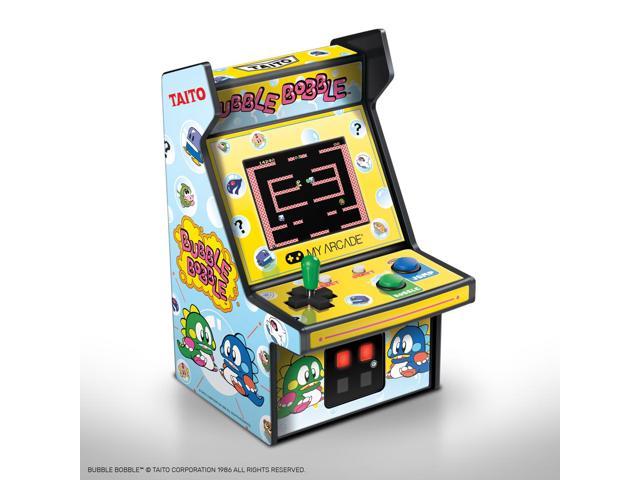 My Arcade Micro Player Mini Arcade Machine: Bubble Bobble Video Game, Fully  Playable, 6.75 Inch Collectible, Color Display, Speaker, Volume Buttons