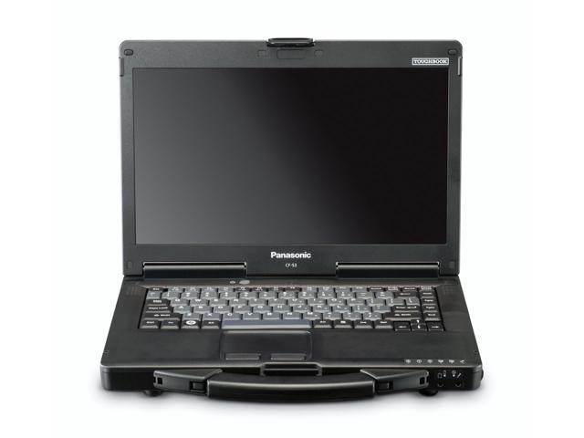 Panasonic A Grade CF-53 Toughbook 14-inch (High Definition-720p LED 1366 x 768) 2.5GHz Core i5 320GB HD 4 GB Memory CD Drive Win 7 Pro OS Power Adapter Included